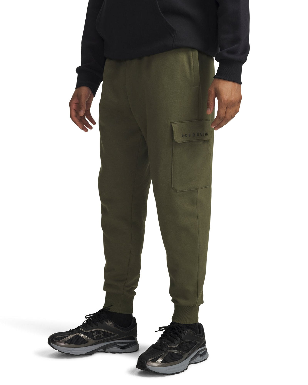 UA Freedom Rival Fleece Men's Cargo Pants - Green