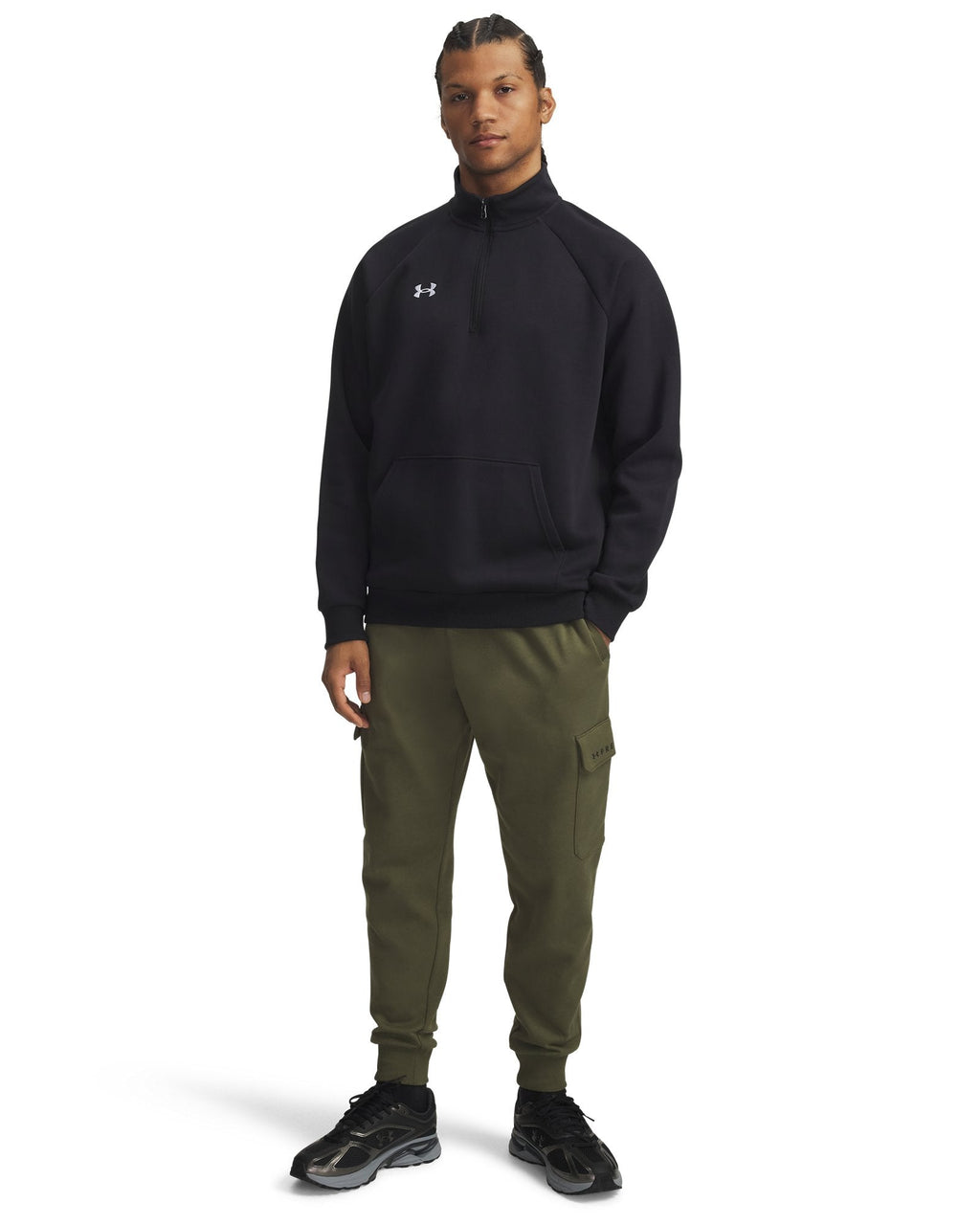 UA Freedom Rival Fleece Men's Cargo Pants - Green