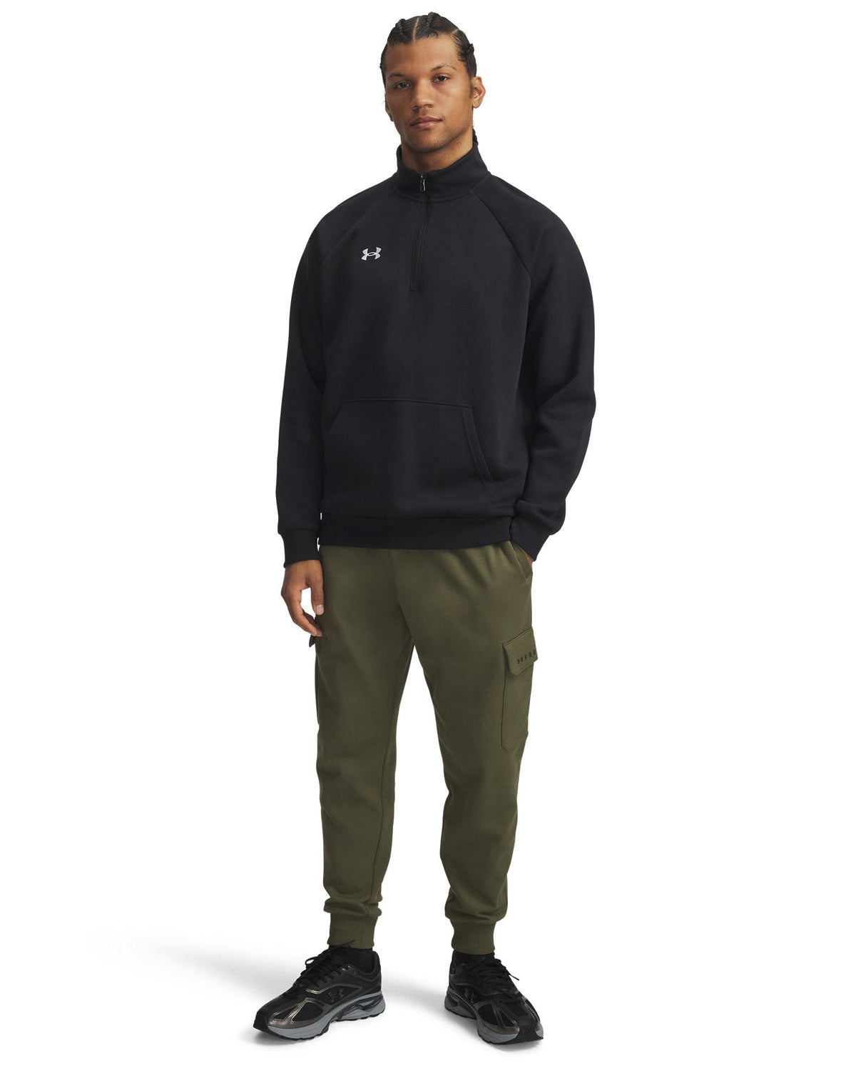 UA Freedom Rival Fleece Men's Cargo Pants - Green