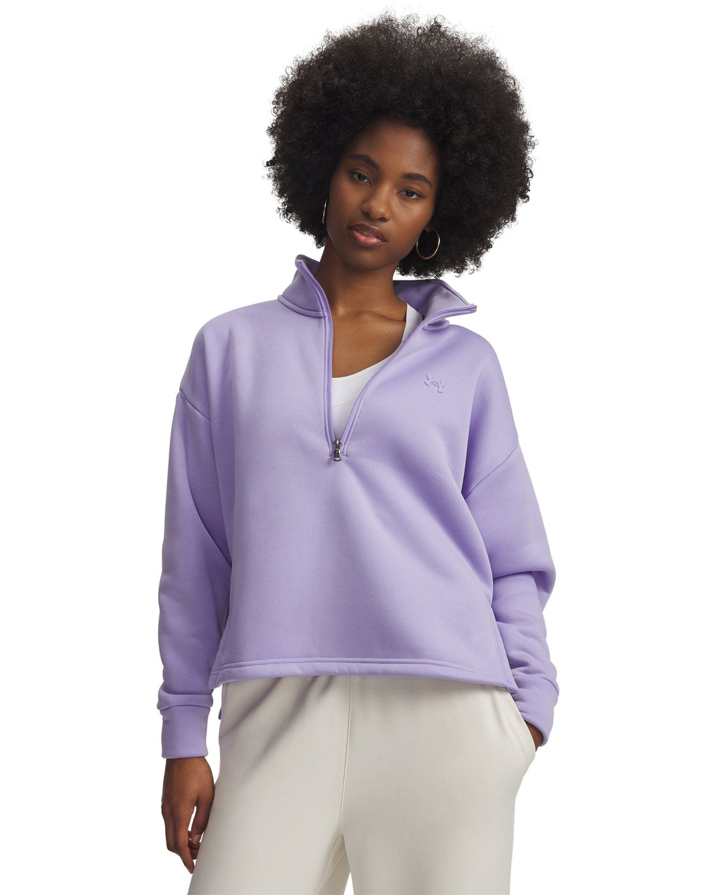 Armour Fleece® Women's ½ Zip - Black