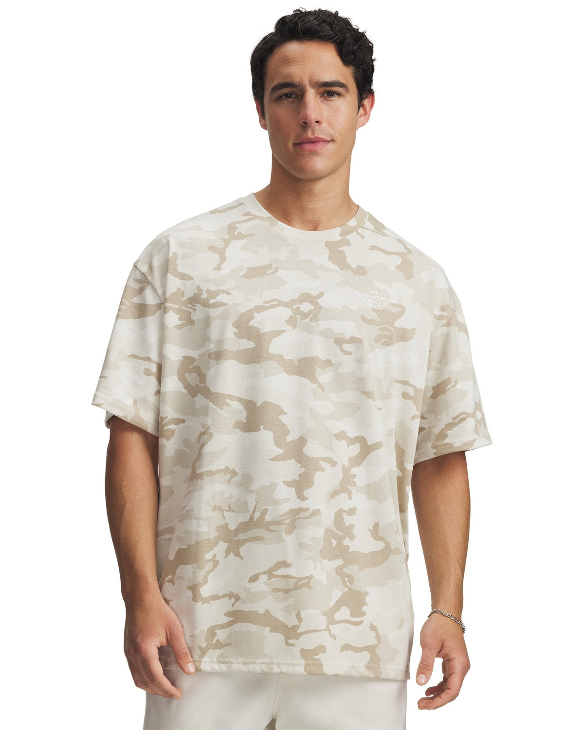 UA Athletic Department Printed Heavyweight Men's Short Sleeve - Brown
