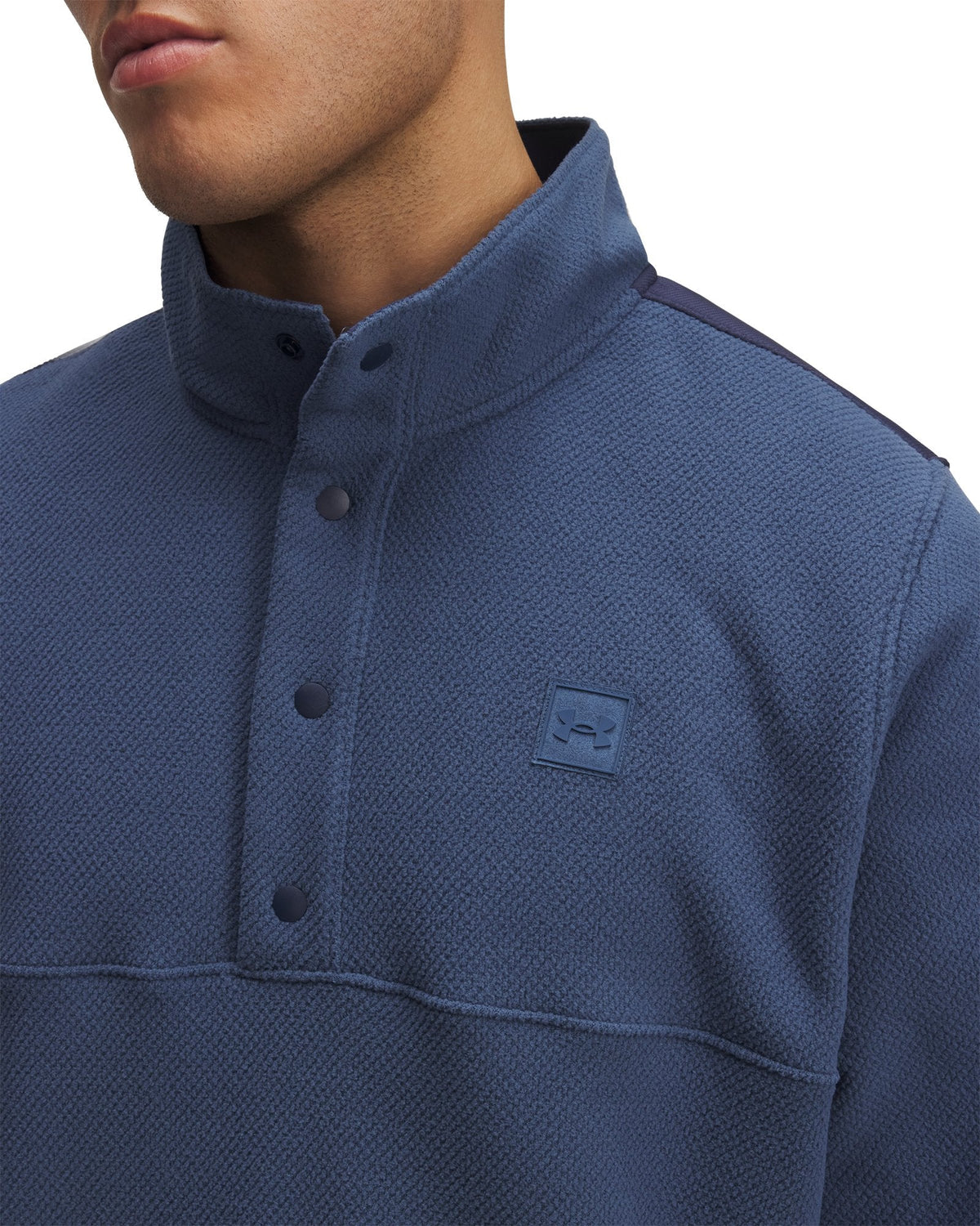 UA Expanse Scout Fleece Men's ½ Snap - Blue
