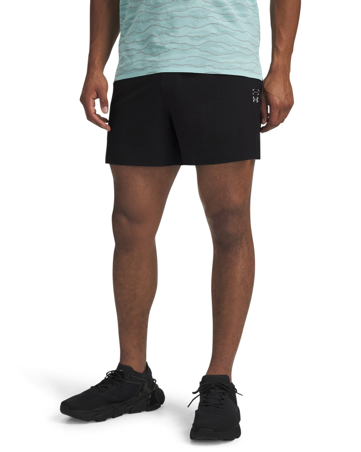 UA HB Train Men's 5" Shorts - Black
