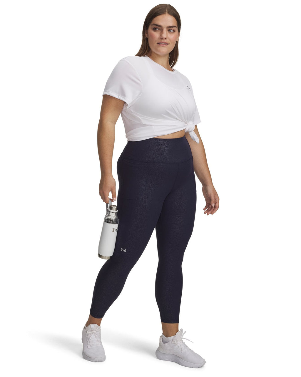 UA Movement Gloss Women's Ankle Leggings - Blue