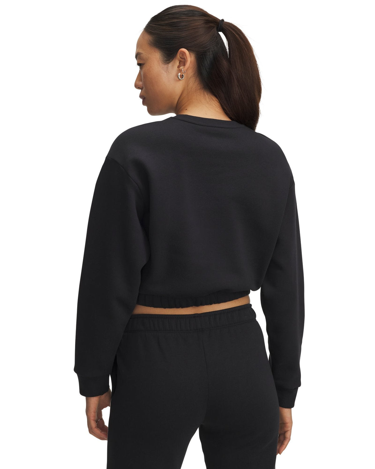 UA Rival Fleece Piped Women's Crew - Gray