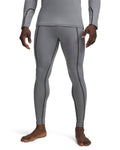 UA Cold Weather Grid Men's Leggings - Gray