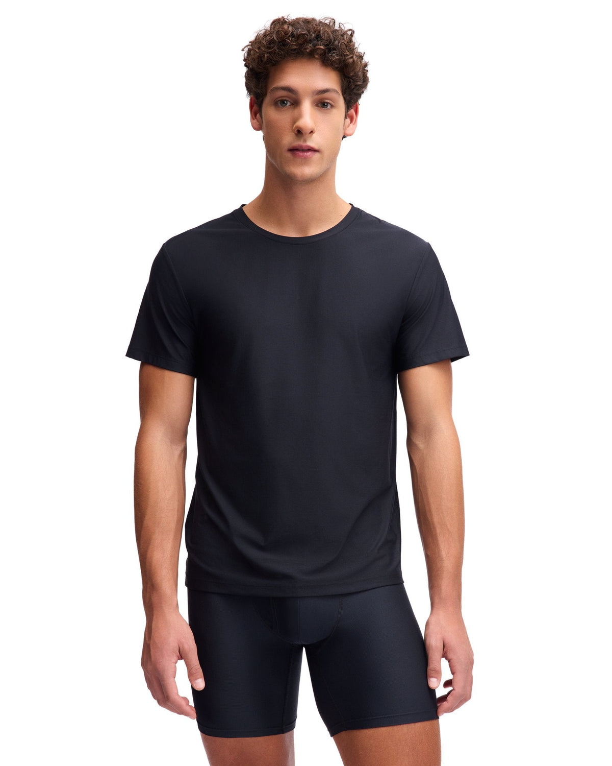 UA Performance Tech Mesh Men's 2-Pack Crew Neck Undershirt - Black