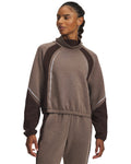 UA HB Cold Weather Women's Long Sleeve Mock - Brown