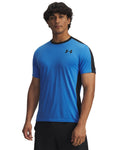 HeatGear® Wordmark Men's Short Sleeve - Blue