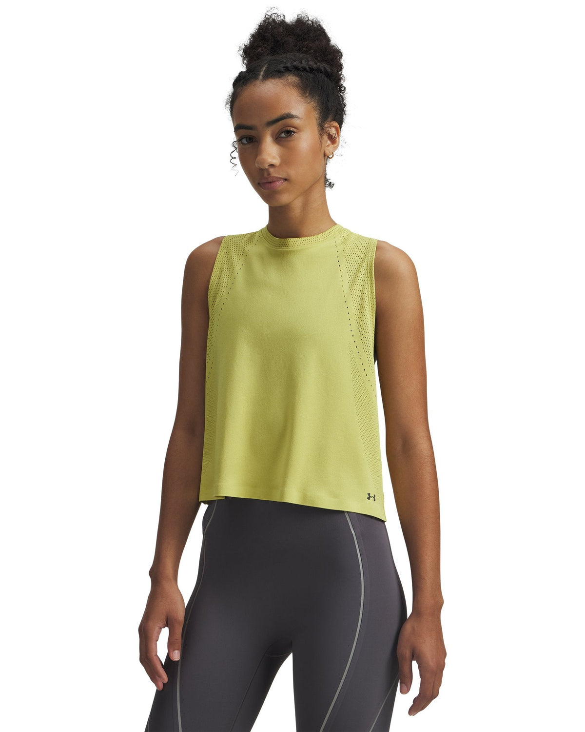 UA HB Vent Women's Sleeveless - Yellow