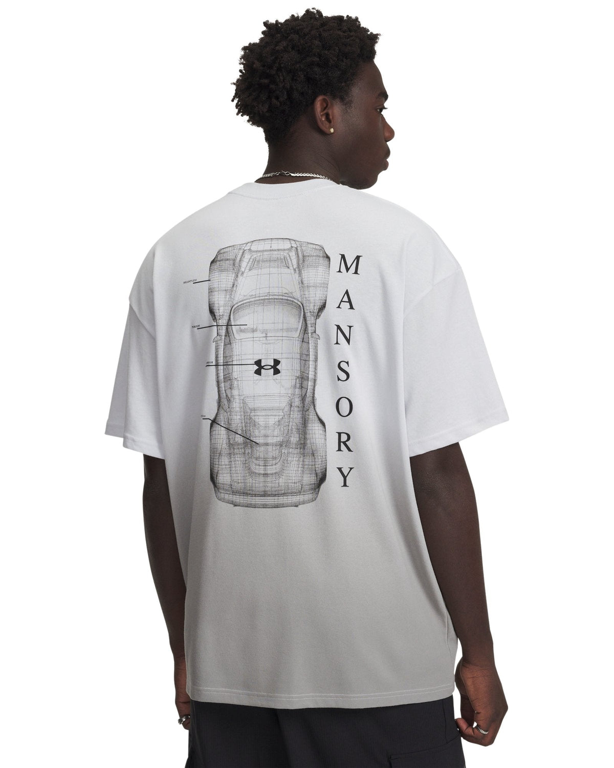 UA x Mansory Fade Men's Short Sleeve - Blue