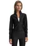 UA Motion Shine Women's Full Zip - Black