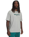 UA Heavyweight Wordmark Men's Short Sleeve - Gray