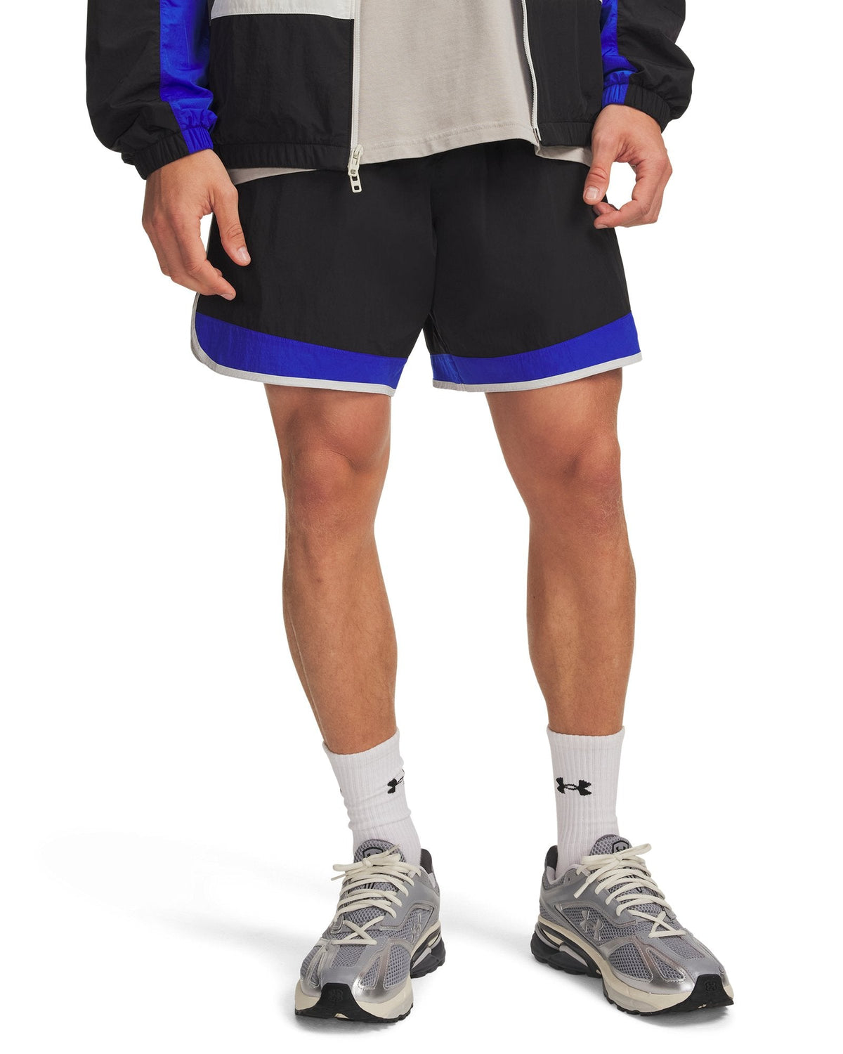 UA Icon Woven Track Men's Shorts - Black