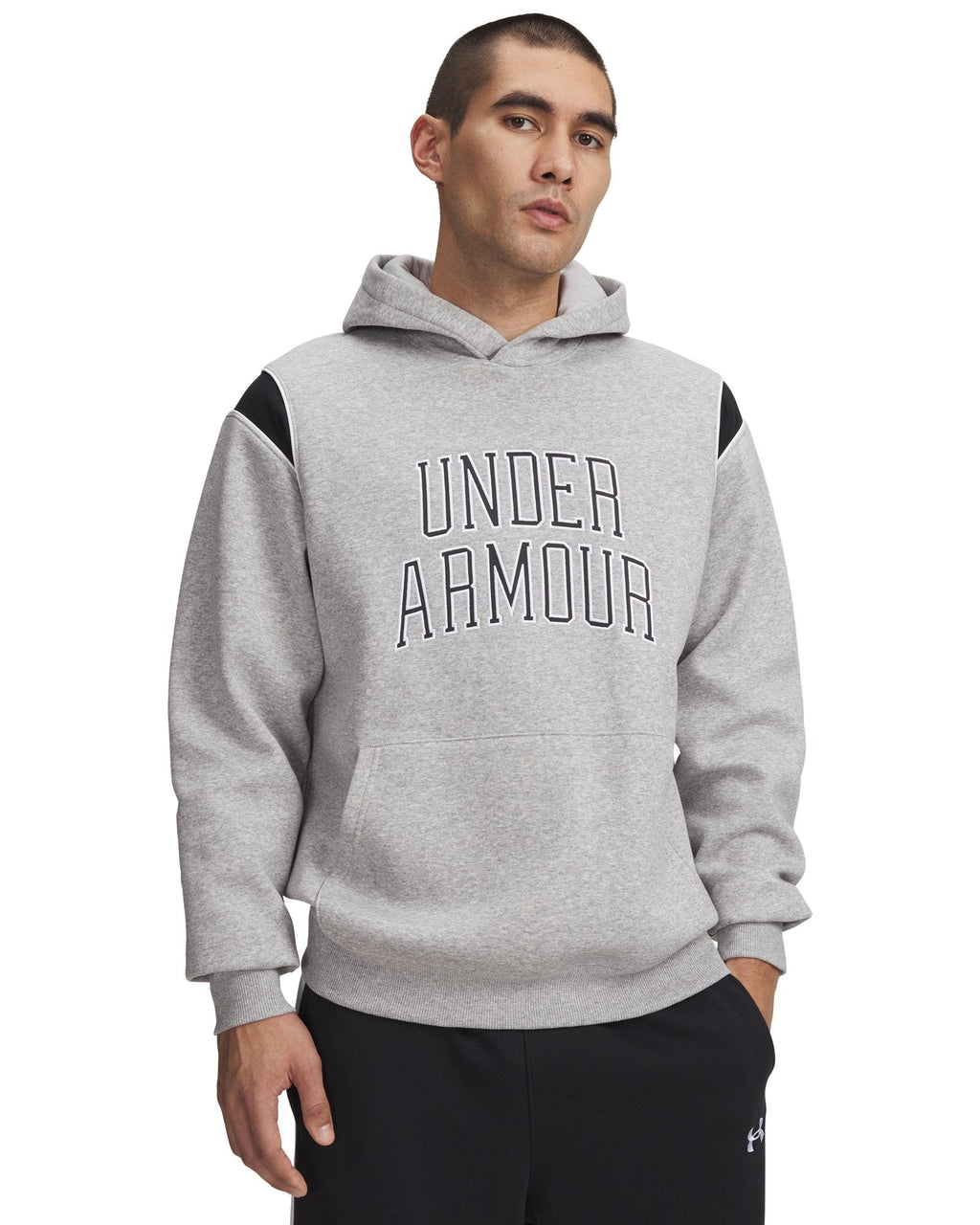UA Rival Fleece Men's Hoodie - White