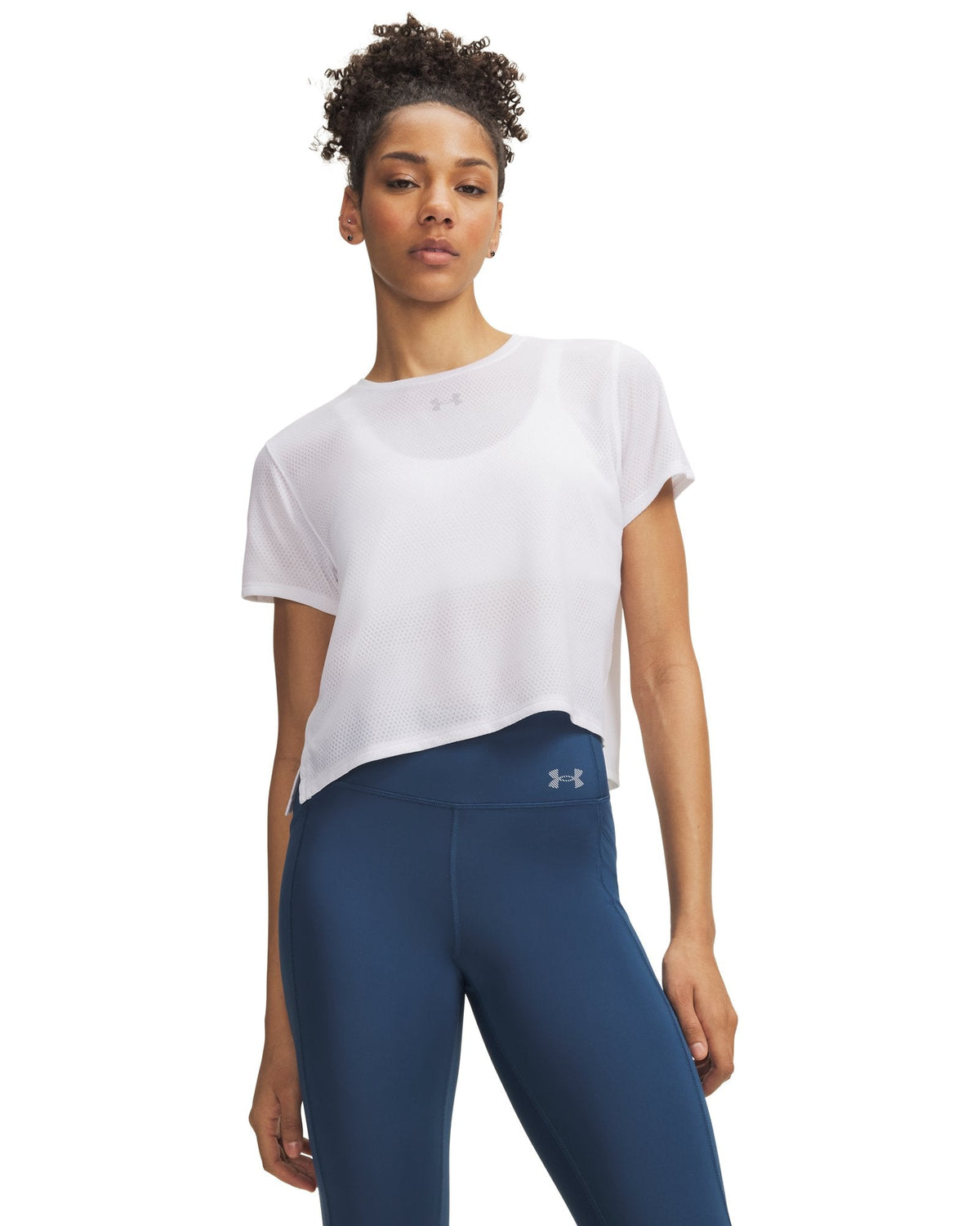 UA Velociti Women's Short Sleeve - White