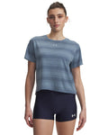 UA Velociti Women's Short Sleeve - Blue