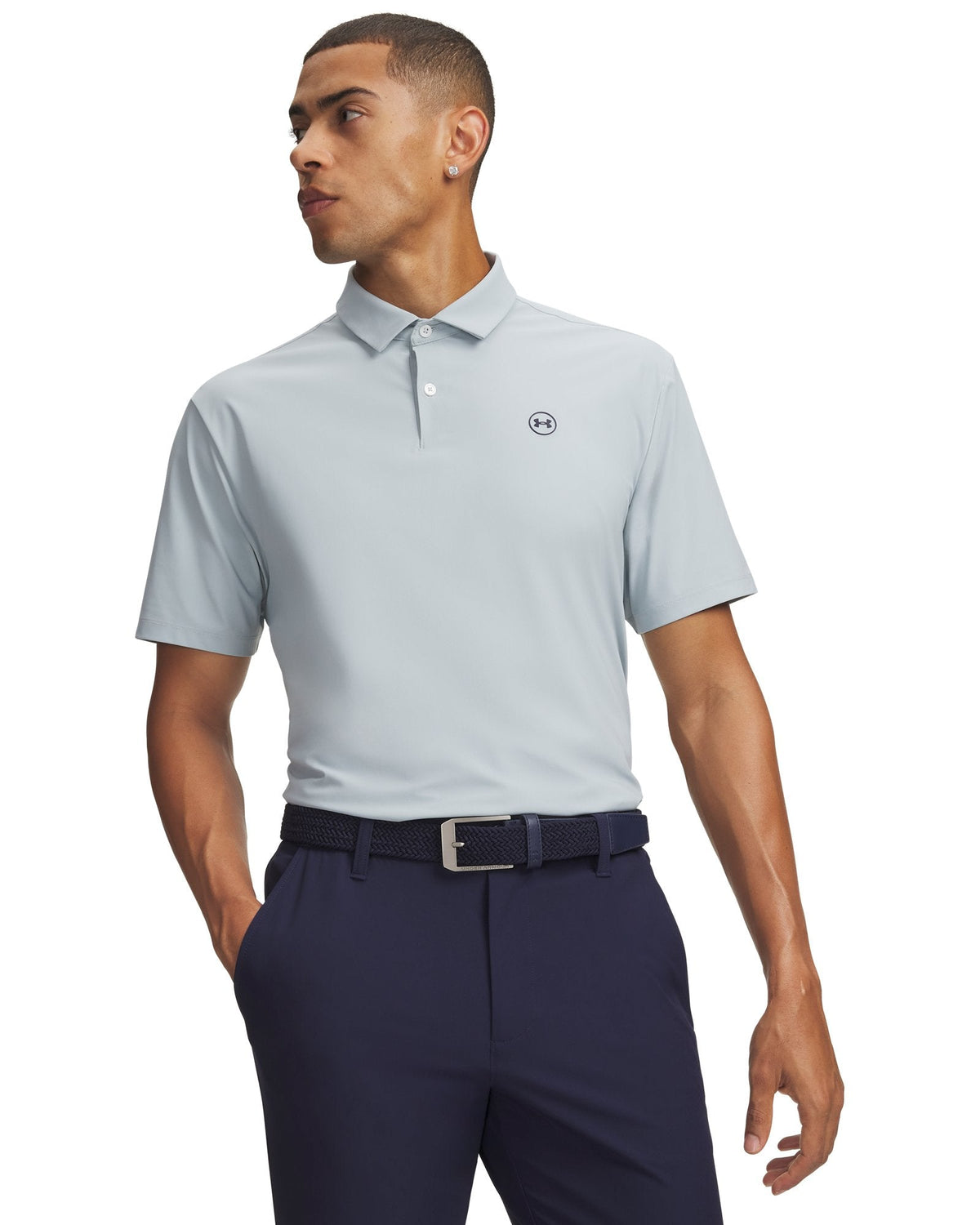 UA Drive Chill Men's Polo - Gray