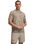 UA Vanish Energy Printed Men's Short Sleeve - Brown