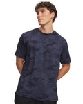 UA Vanish Energy Printed Men's Short Sleeve - Blue