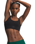 UA Seamless Cotton Low Women's Sports Bra - Black