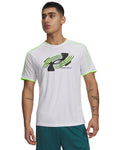 UA Challenger Men's Short Sleeve - White