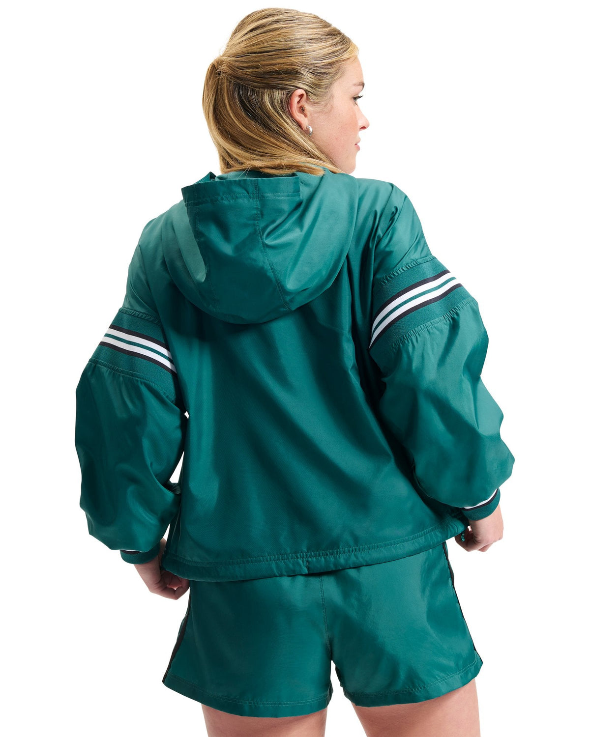 UA Icon Woven Heritage Women's ¼ Zip - Green