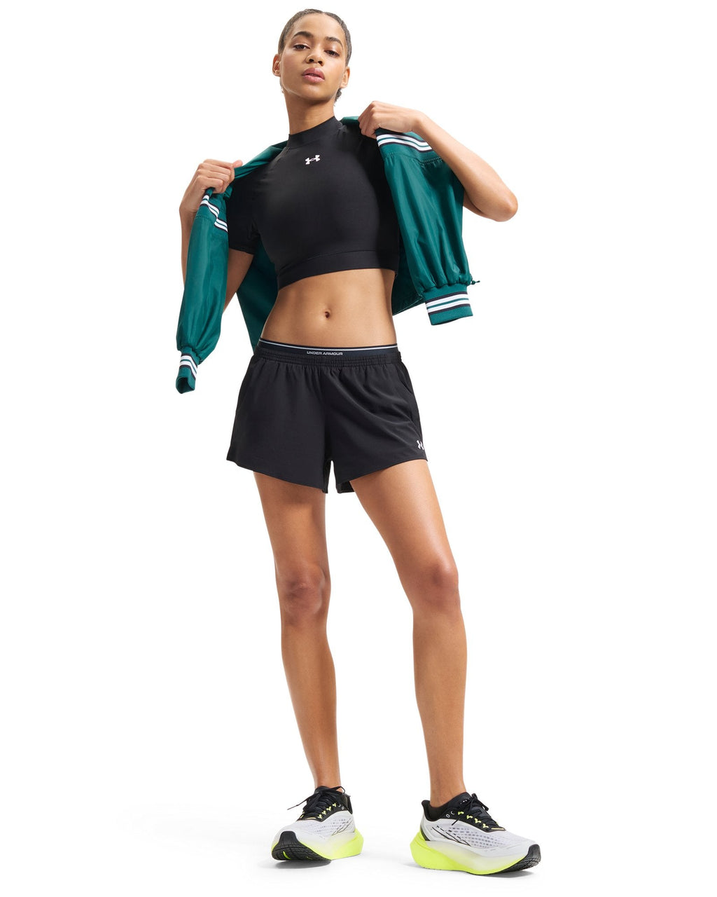 UA Vanish Woven Women's 3" Shorts - Black
