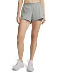 UA Vanish Woven Women's 2-in-1 Shorts - Gray