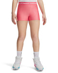 HeatGear® Shorty Girls' Shorts - Pink