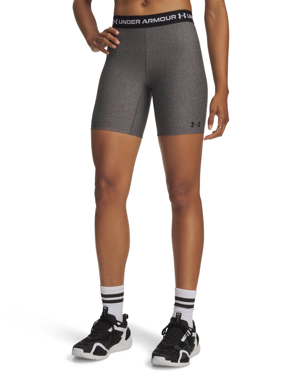 HeatGear® Women's 7" Shorts - Gray