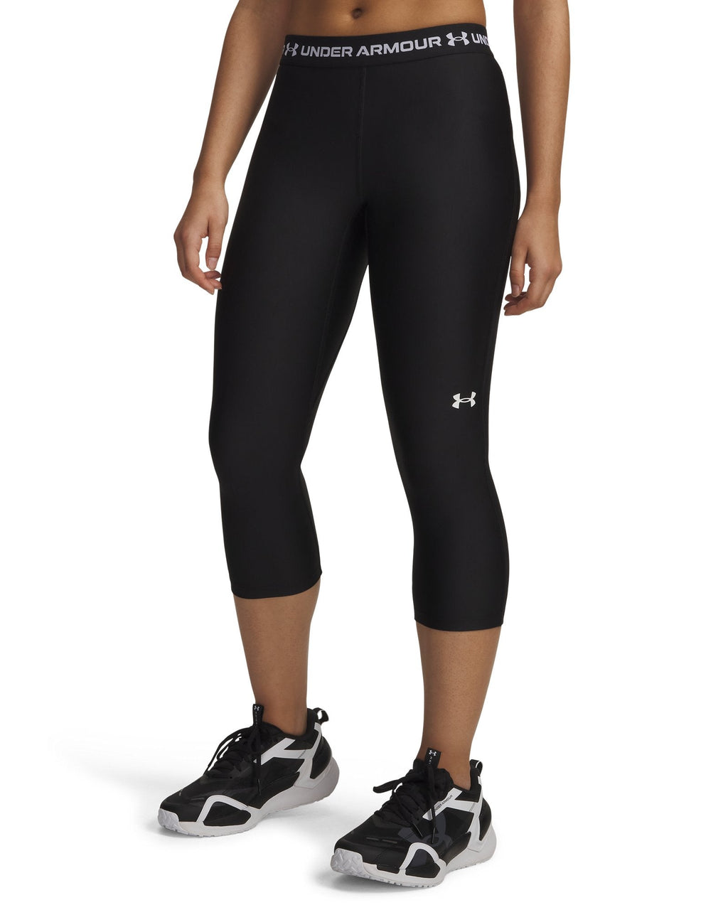 HeatGear® Women's 3/4 Leggings - Black