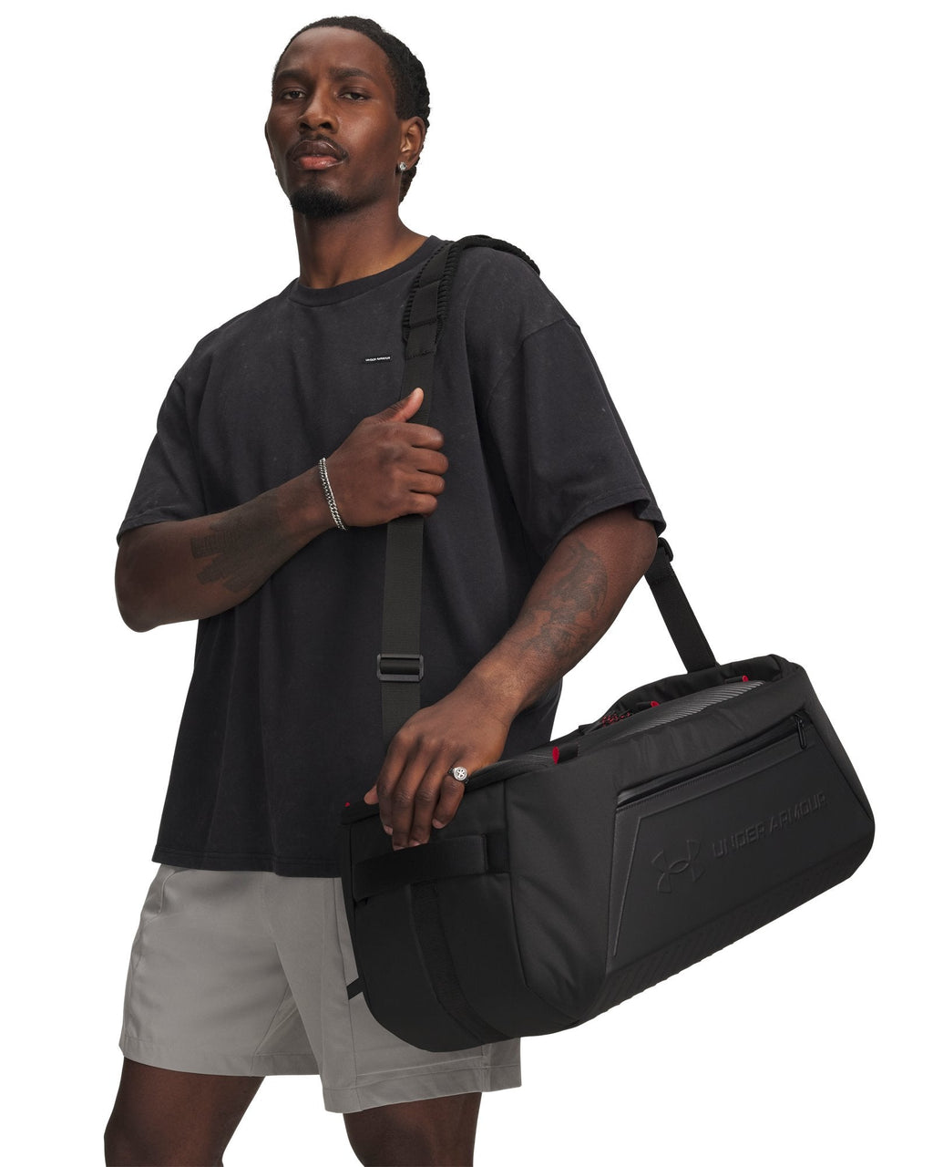 UA No Weigh Backpack Duffle - Black