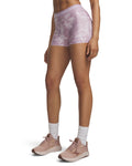 HeatGear® Printed Shorty Women's Shorts - Pink