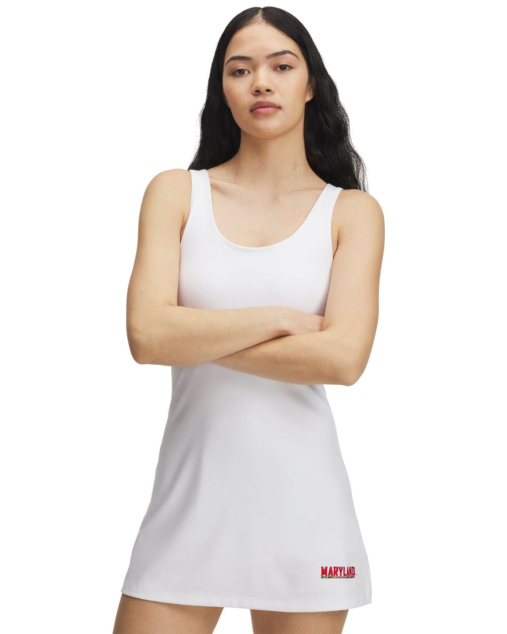 UA Gameday Motion Collegiate Women's Dress - White
