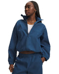 UA Unstoppable Woven Women's Full Zip - Blue