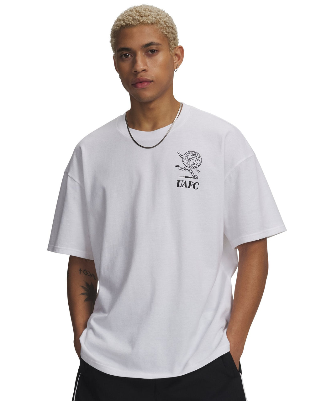 UA GFB Earth Heavyweight Men's Short Sleeve - White