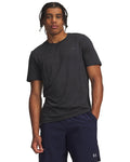 UA Vanish Elite Seamless Camo Men's Short Sleeve - Black
