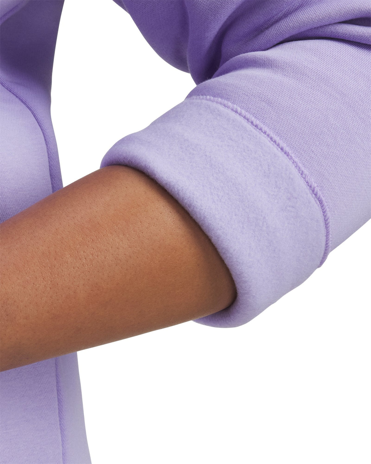 UA Rival Fleece Shimmer Women's Hoodie - Purple