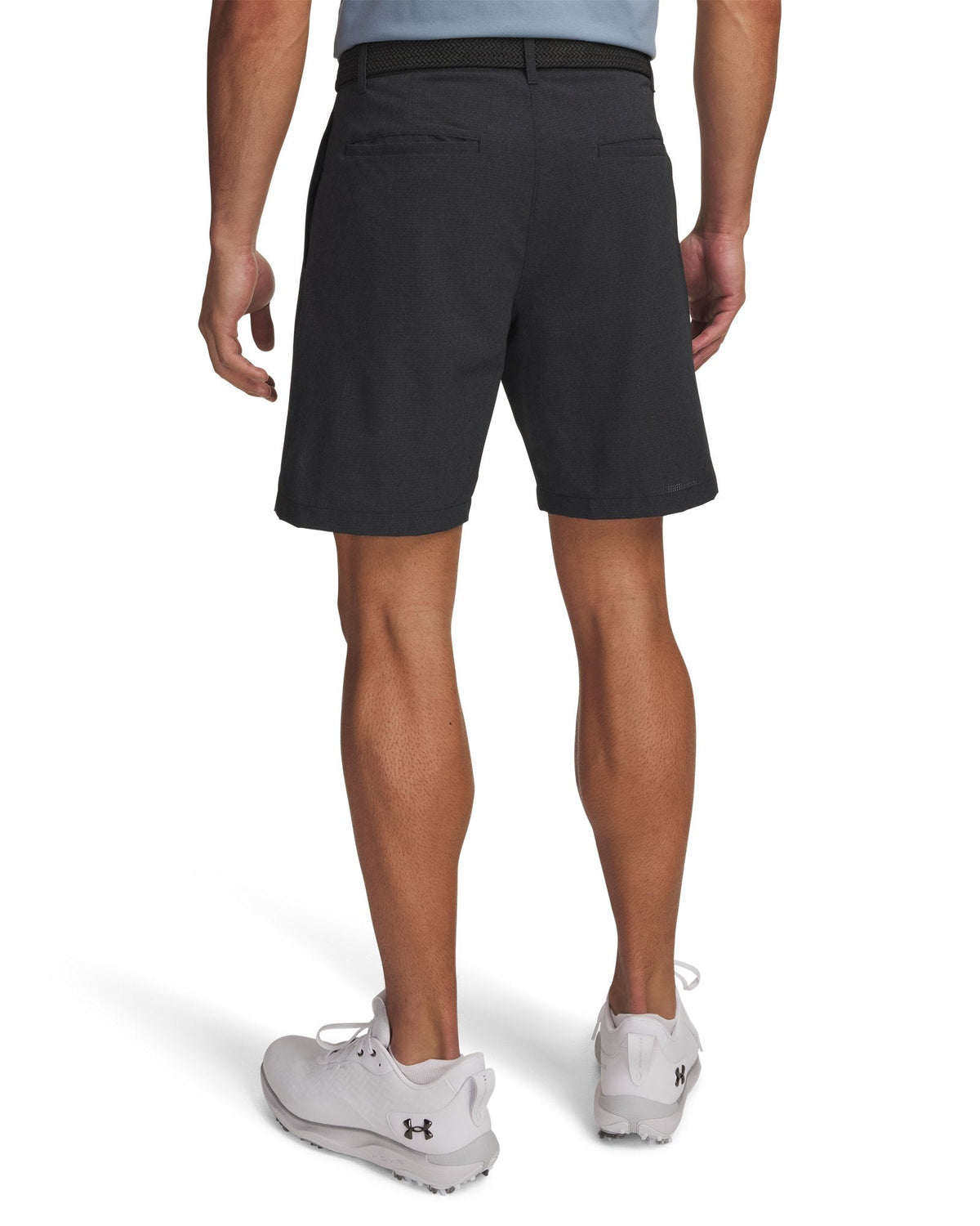 UA Golf Vented Men's 8" Shorts - Black