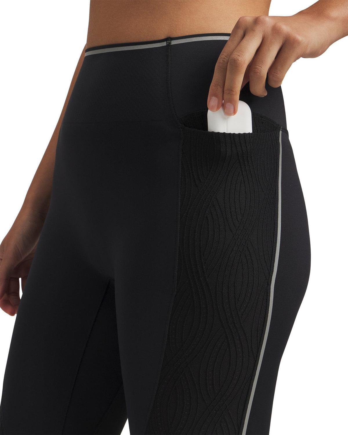 UA HB Jacquard Women's Leggings - Black