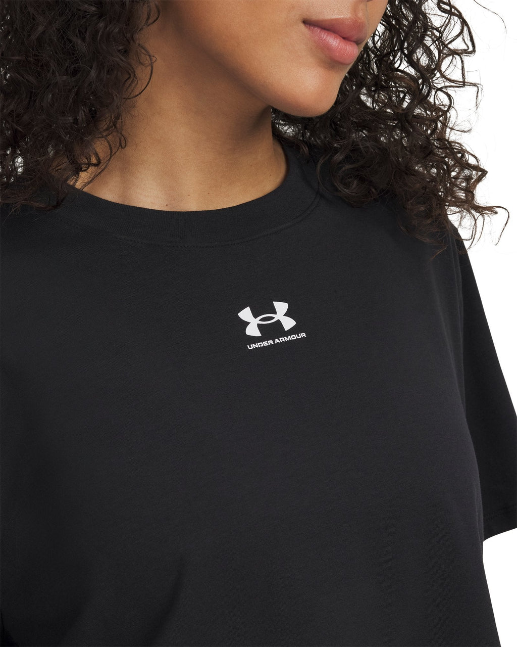 UA Rival Boxy Women's T-Shirt - Black