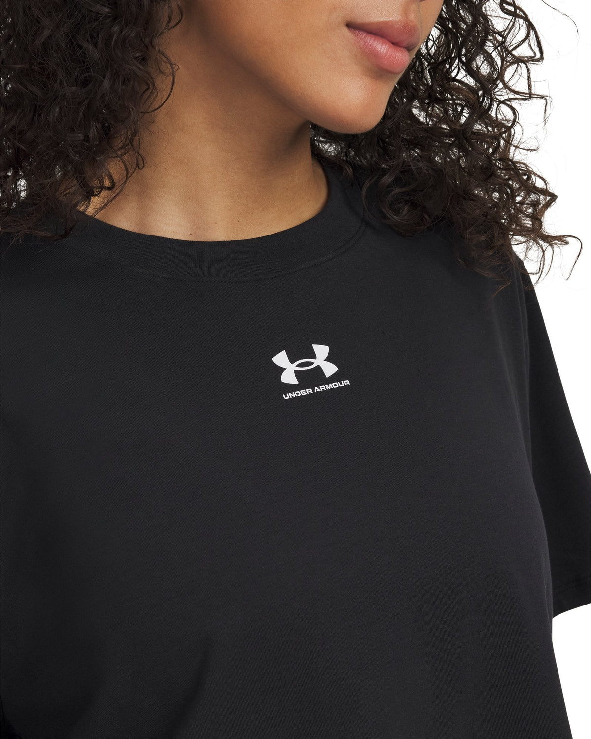 UA Rival Boxy Women's T-Shirt - Black