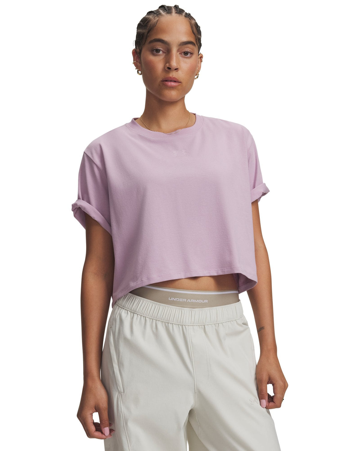 UA Rival Boxy Women's T-Shirt - Pink