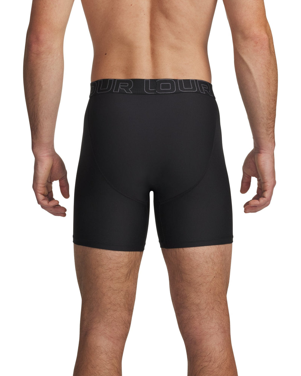 UA Boxerjock® BallBag Men's 6" 2-Pack Underwear - Black