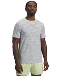 UA HB Jacquard Men's Short Sleeve - White