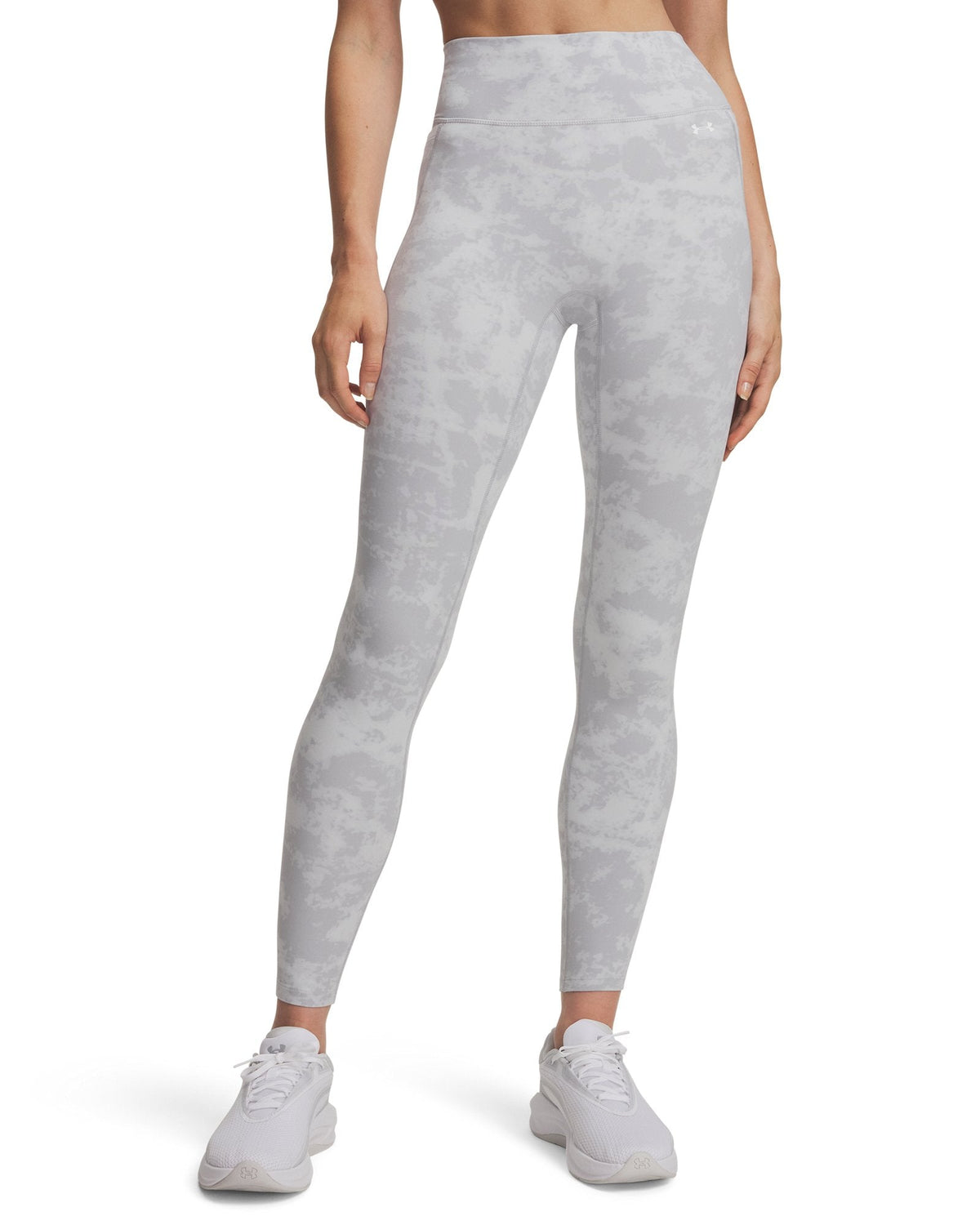UA Motion Print Women's Ankle Leggings - Gray