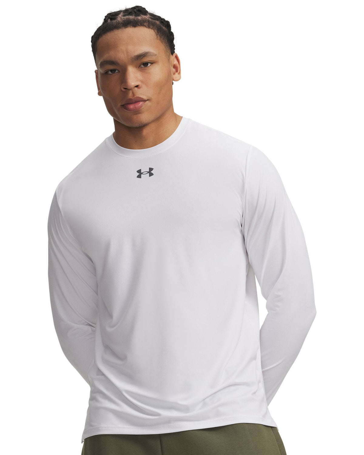 UA Vanish Team Men's Long Sleeve - White