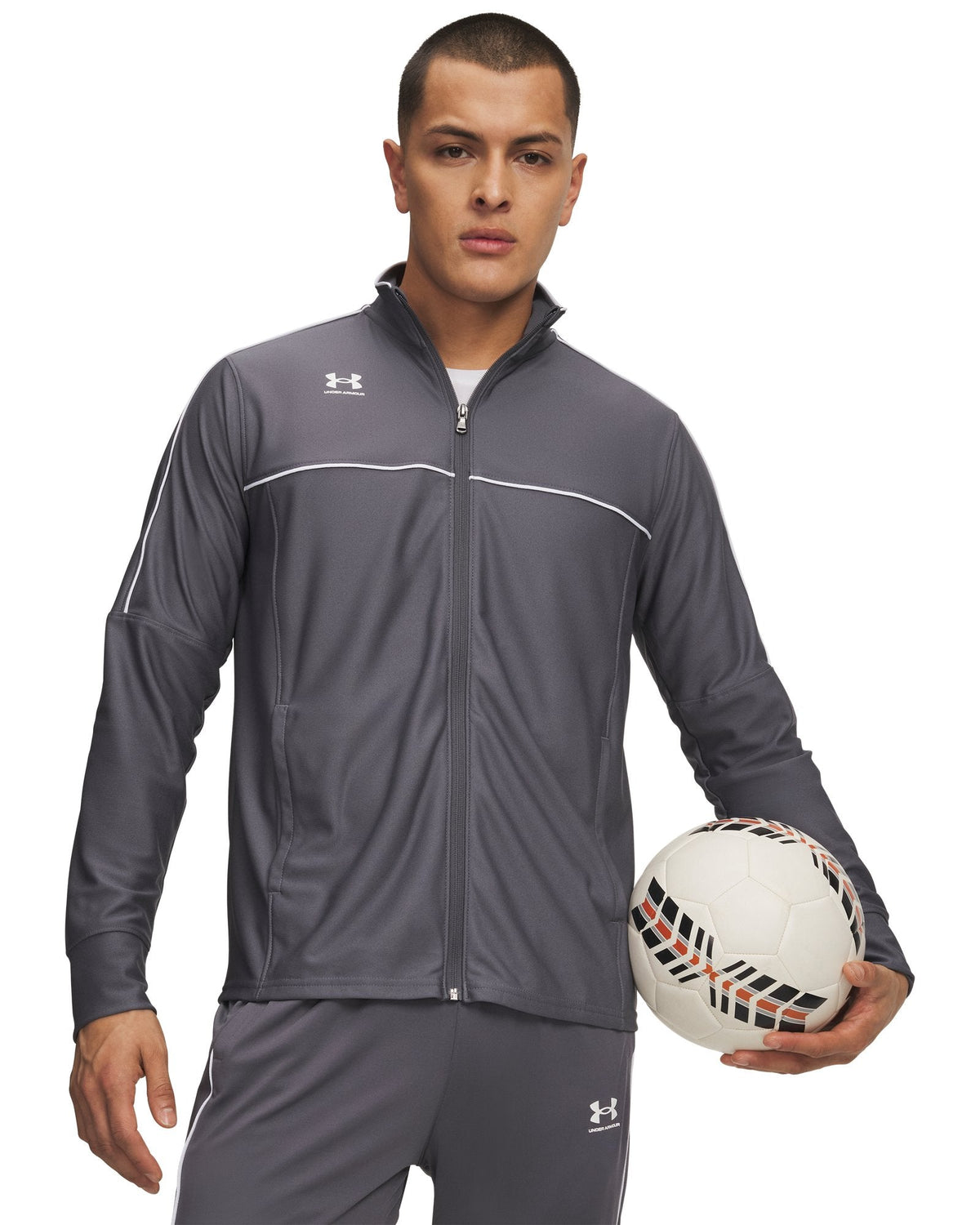 UA Challenger Men's Track Jacket - Gray