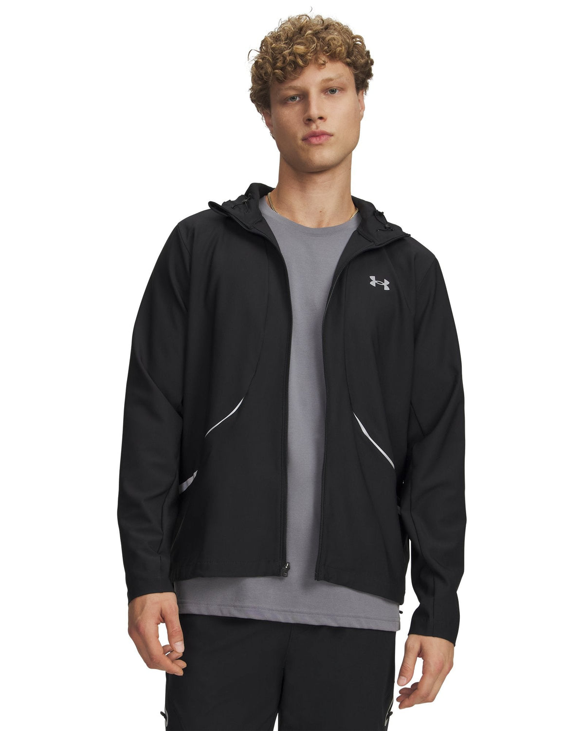 UA Unstoppable Woven Men's Jacket - Black